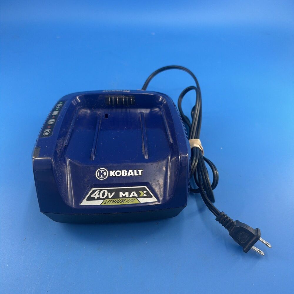 Kobalt 40V Max Lithium Ion Battery Charger Only KRC 60-06 Power Tool Accessory